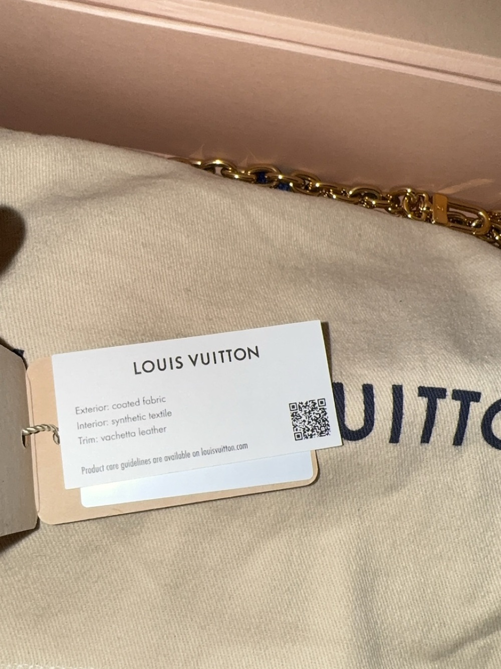 Louis Vuitton Ivy Wallet On Chain Trianon Gray M12778 - Picture 14 of 16
